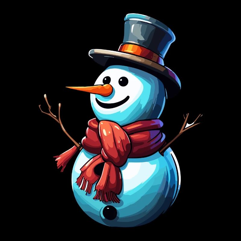 Snowman / Winter / Snow / Comic / Cold