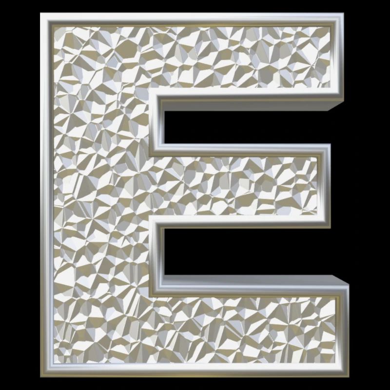 E, letter, letter E, initial, initial E, monogram,