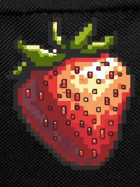 Erdbeere Pixel Gamer