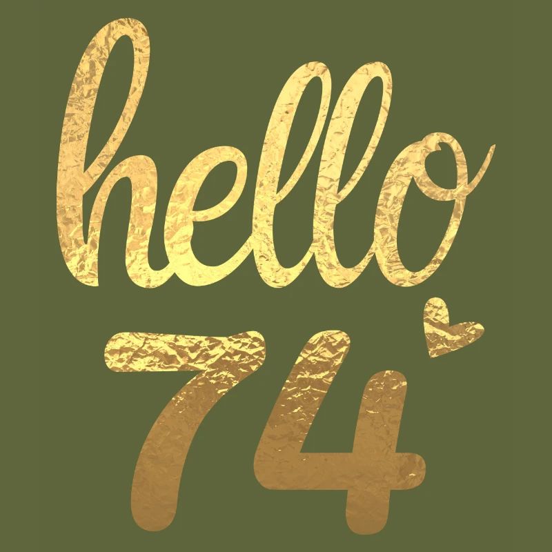 Hello 74 doré