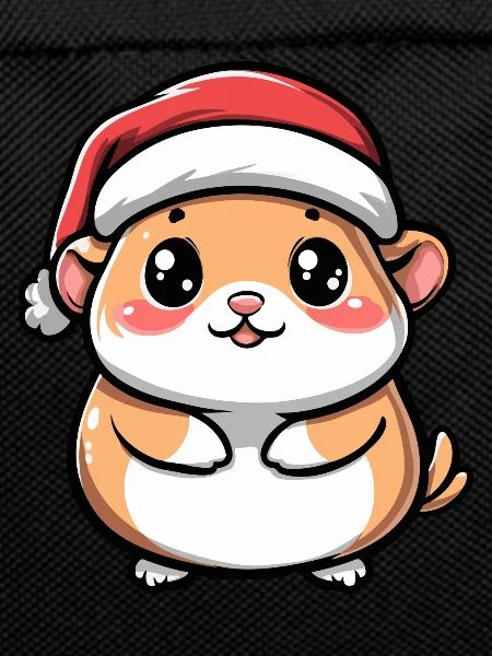 Hamster Christmas Cute