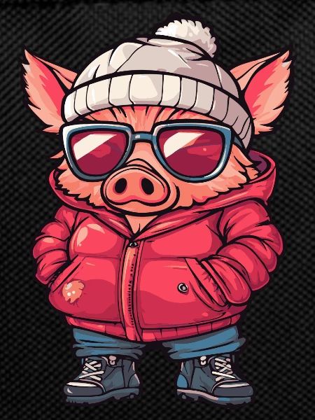 Pig Winter Wild Boar