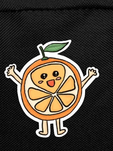 Orange heureuse