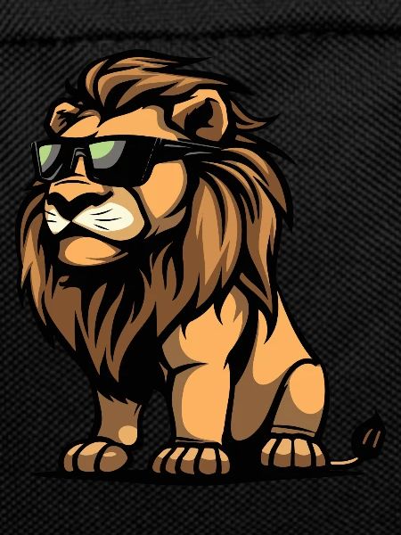 Lion Comic Cool