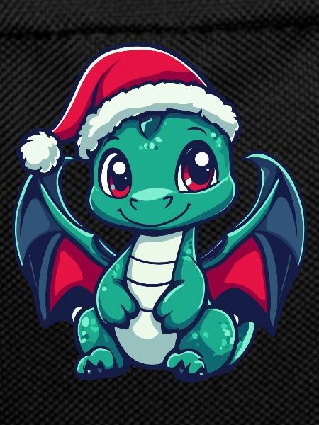 Dragon Christmas Cute