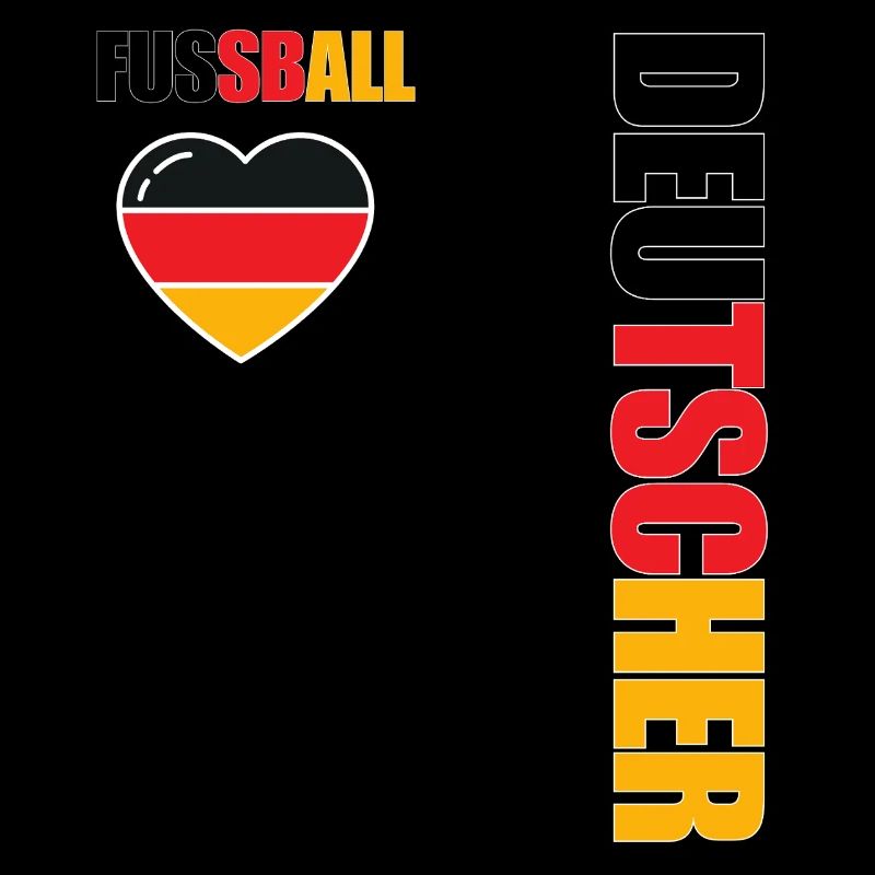 Deutsche Mannschaft Fanfußball