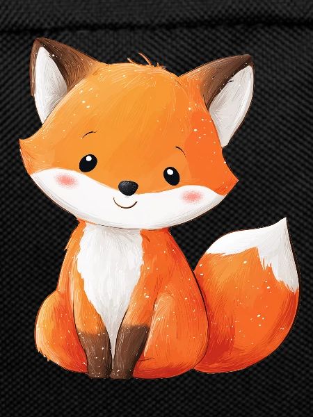 Cute Baby Fox