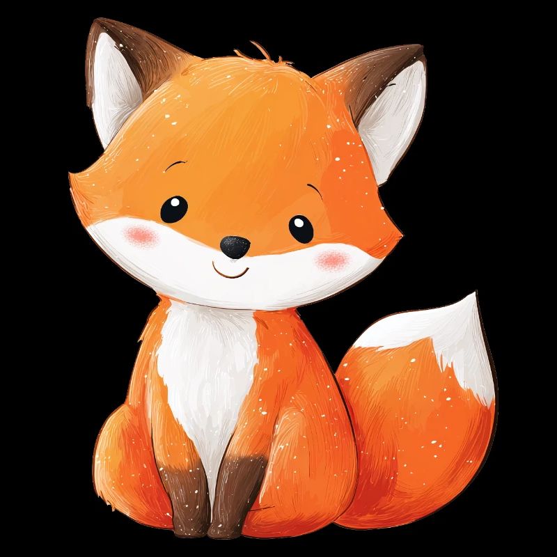 Cute Baby Fox