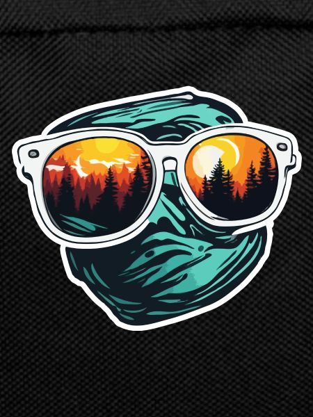 Sunglasses / Reflection / Forest / Reflection