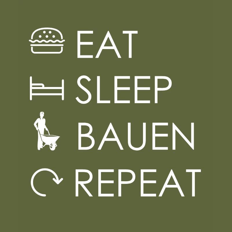 Manger dormir Construire Répéter