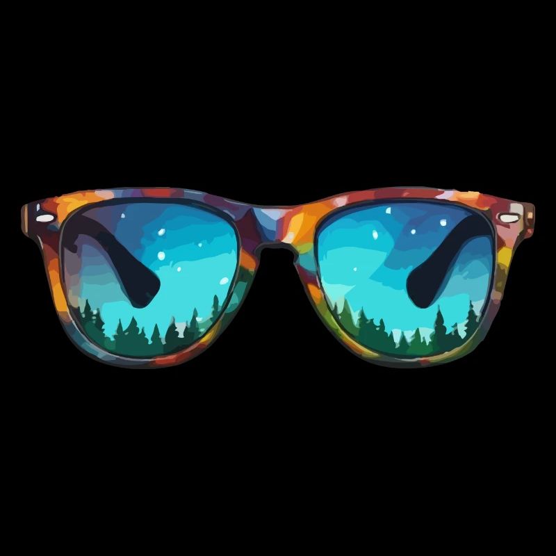 Lunettes de soleil / Reflection / Forest / Reflection