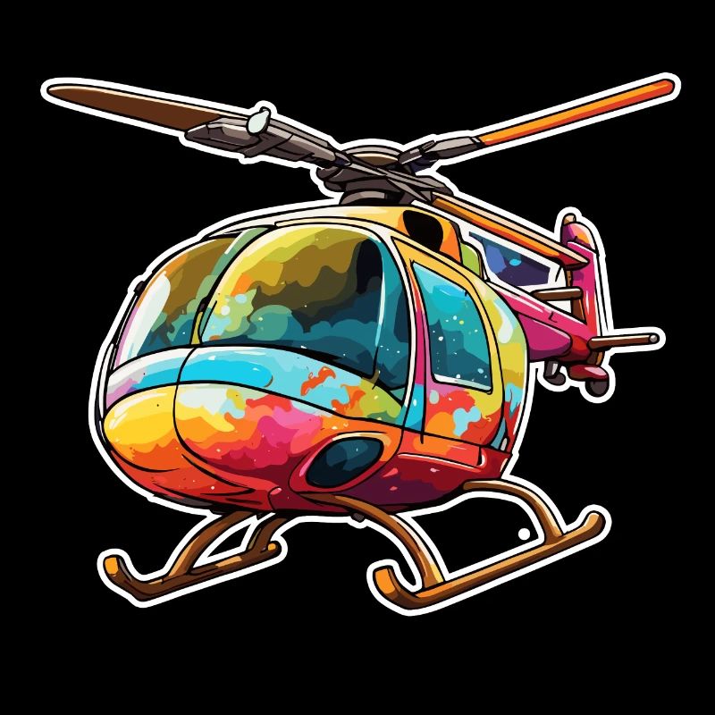 Helikopter / Hubschrauber / fliegen / Luftfahrt