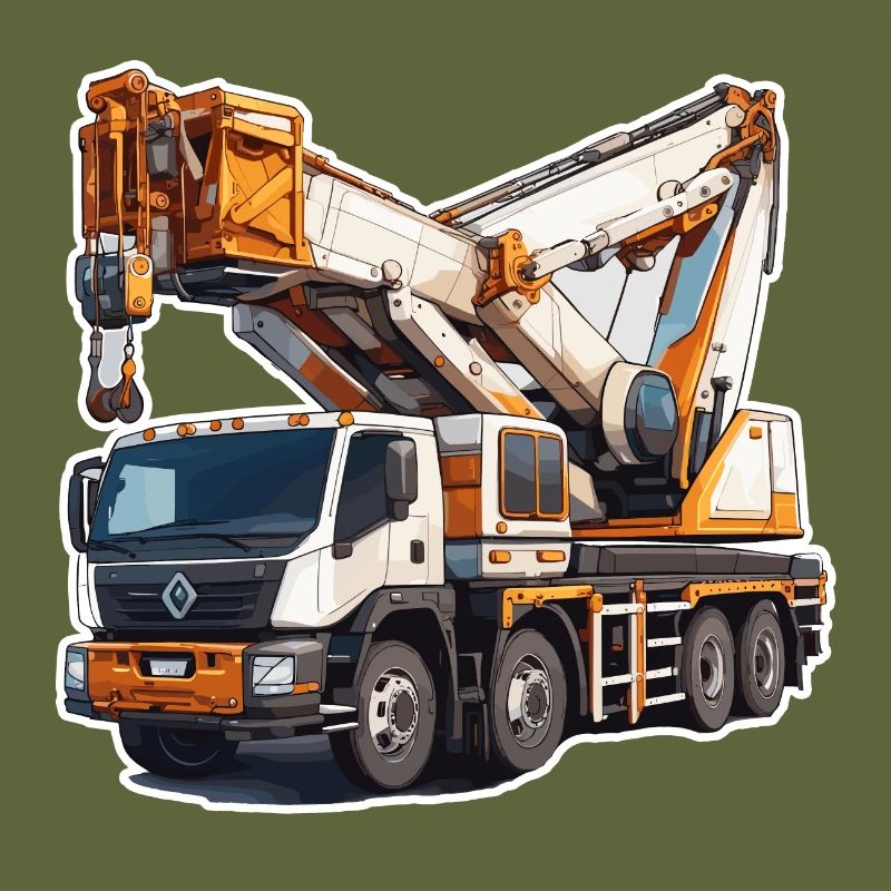 Grue / de chantier / treuil / système de grue