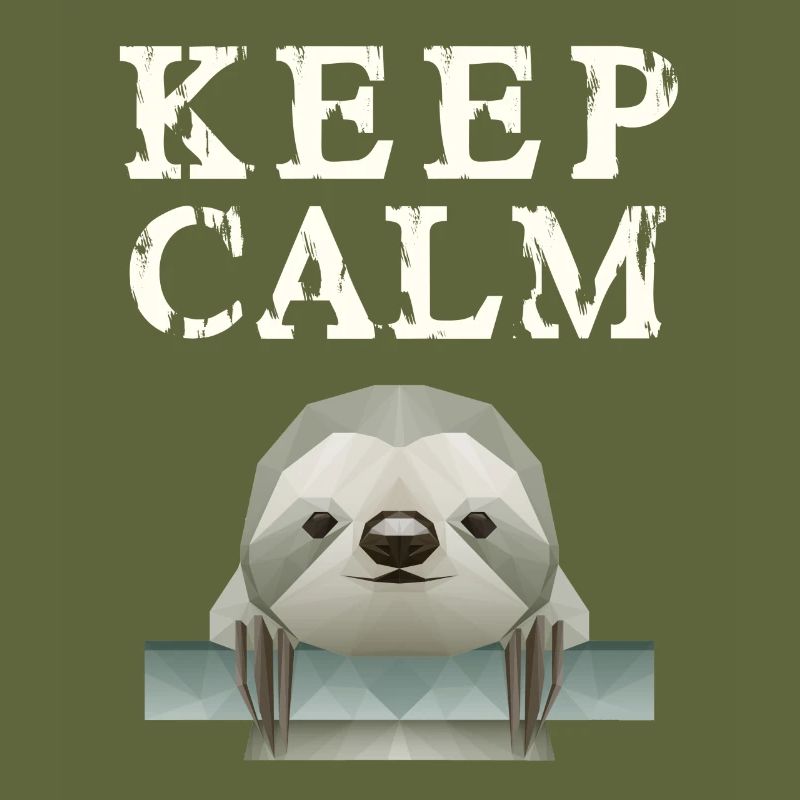 Keep Calm Faultier