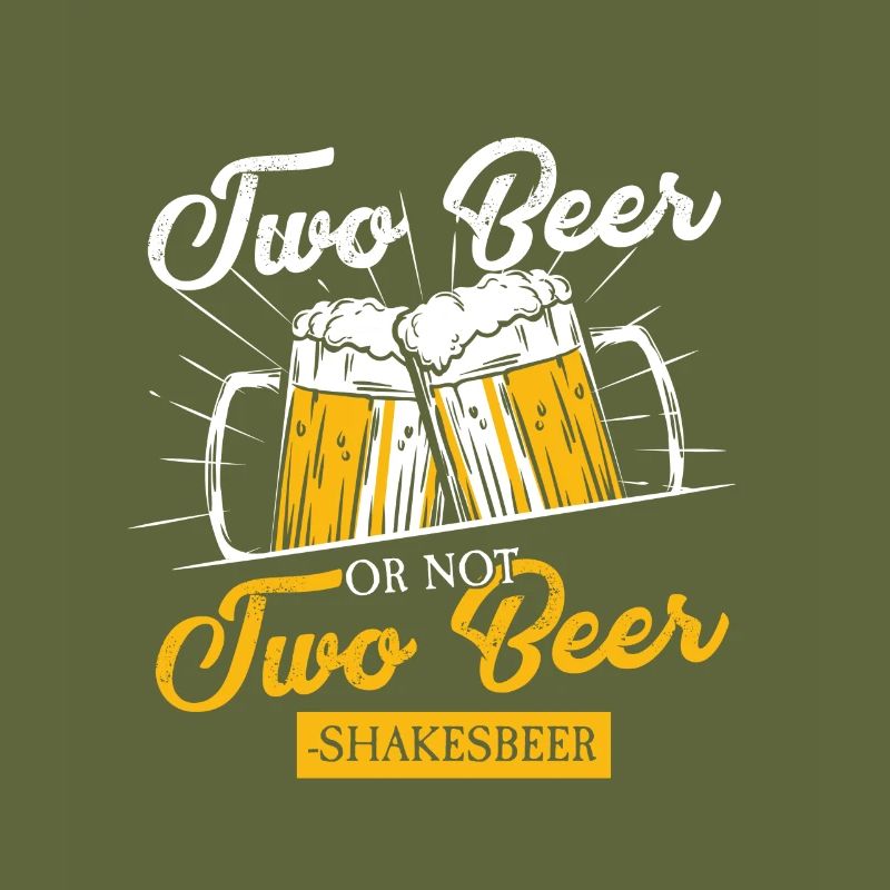 Deux bières - c'est la question de l'alcool