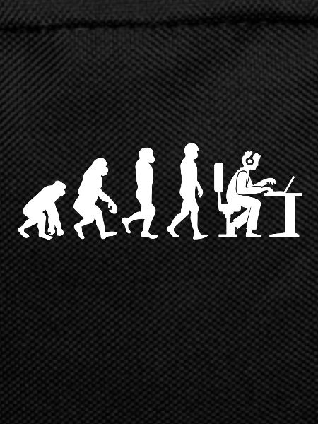 Evolution Gamer Nerd Spieler Videospiele