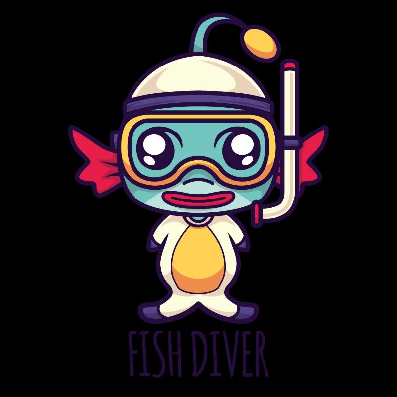 Plongeur de poisson