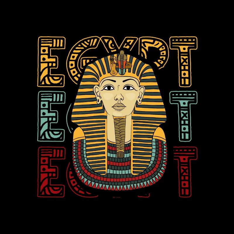 Egypte Patriote Pop Art Pharaon Pyramide Nil