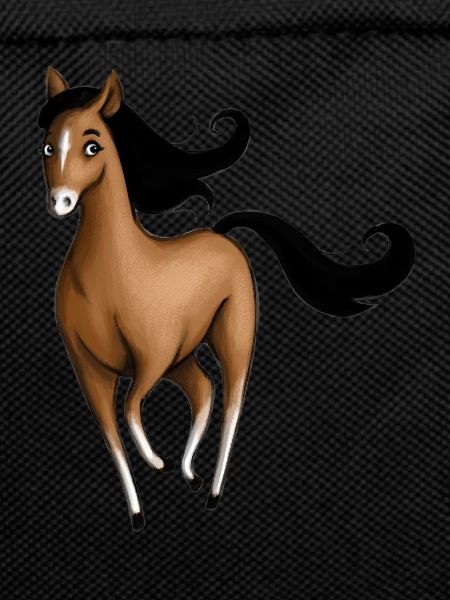 Braunes Pferd