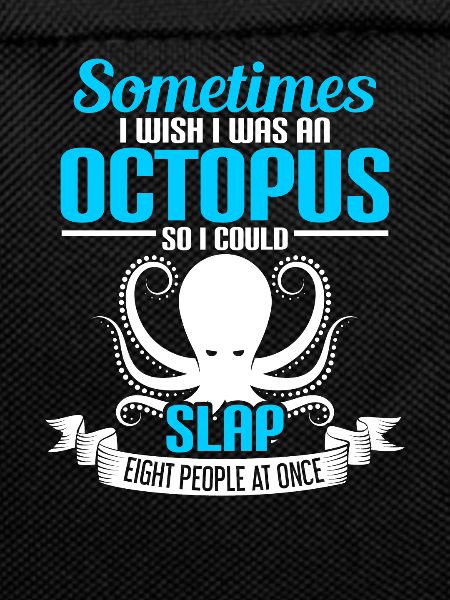 Octopus slap 8 people