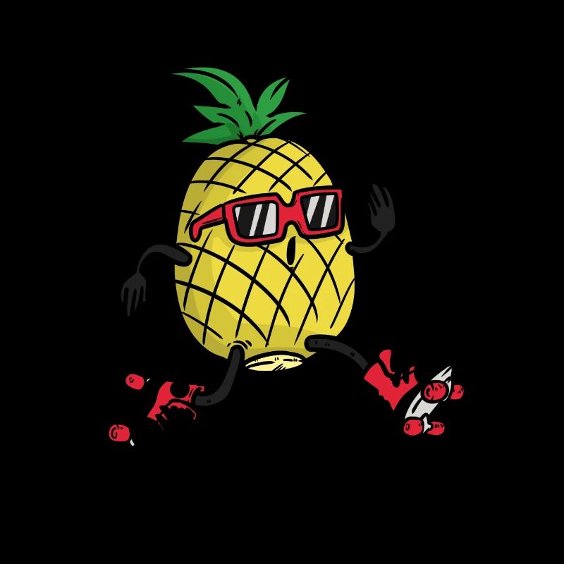 Pineapple Roller Skates, Pineapple Inliner