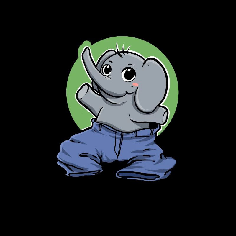 Elefant Hose Süß Geschenk