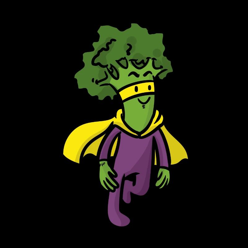 Hero Broccoli Held Broccoli
