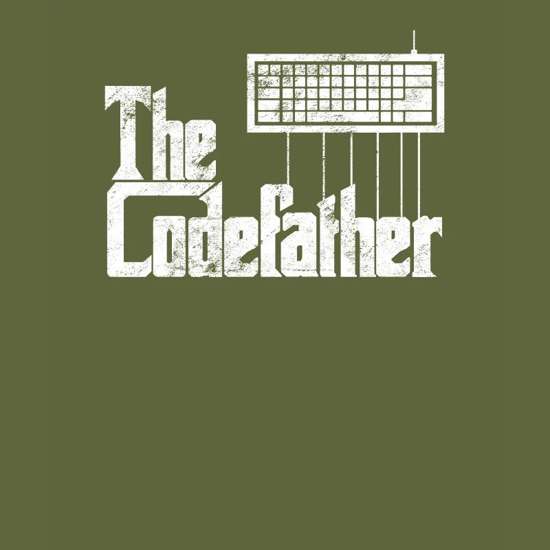 Funny programmer design The Codefather graphic