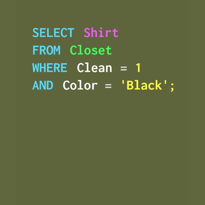 Lustiges SQL-Design für SQL-Programmierer, DBA,