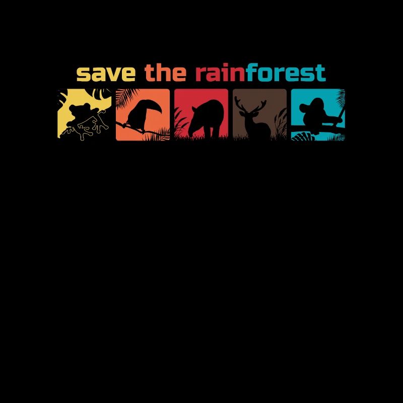 Save the Rainforest save as a rainforest environment gift