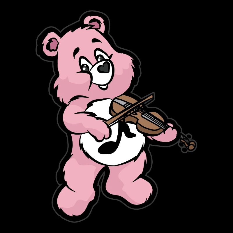 Teddy Bear Violin Player