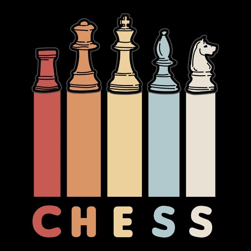 CHESS RÉTRO joueurs d’échecs échecs