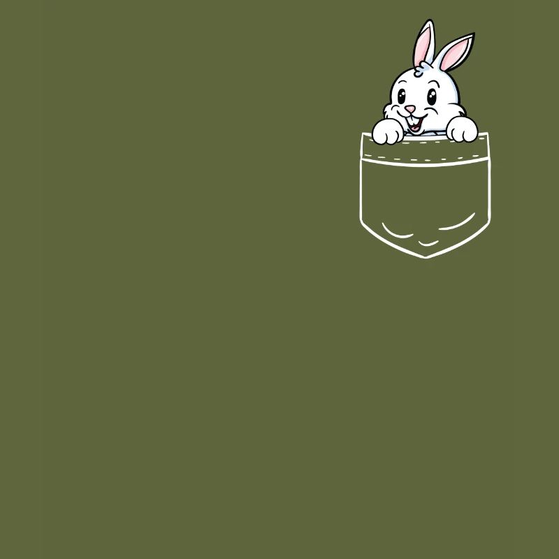 Rabbit Bunnies Dwarf Rabbit Pocket Pocket Gift