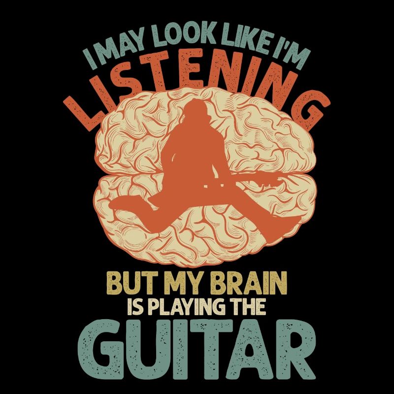 Gitarre Gehirn