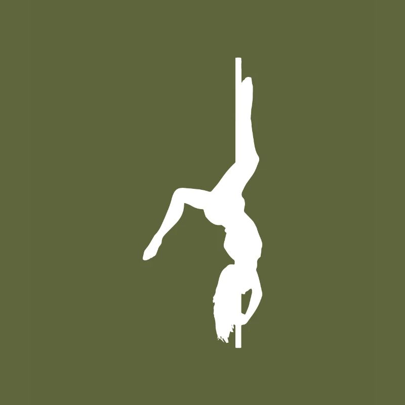 Pole dance dance danseuse danseuse silhouette