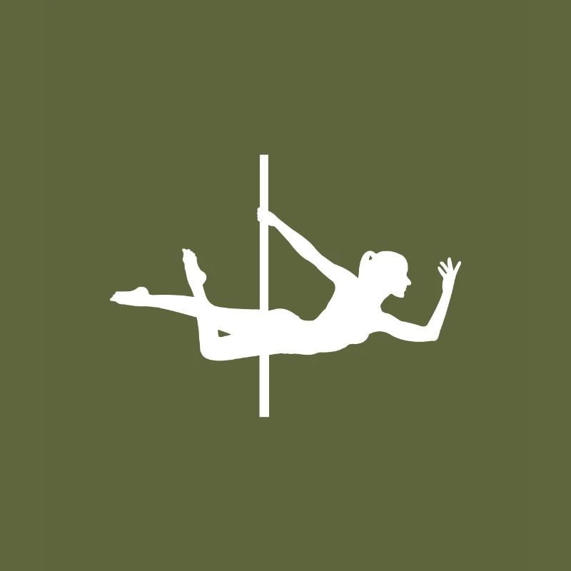 Pole dance dance danseuse danseuse silhouette