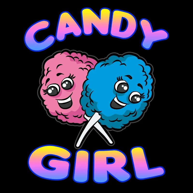 CANDY GIRL cotton candy
