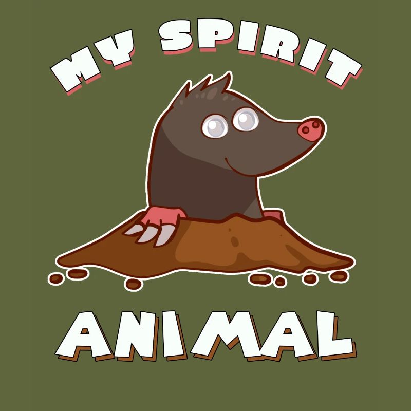 Mole, nearsighted, molehill gift