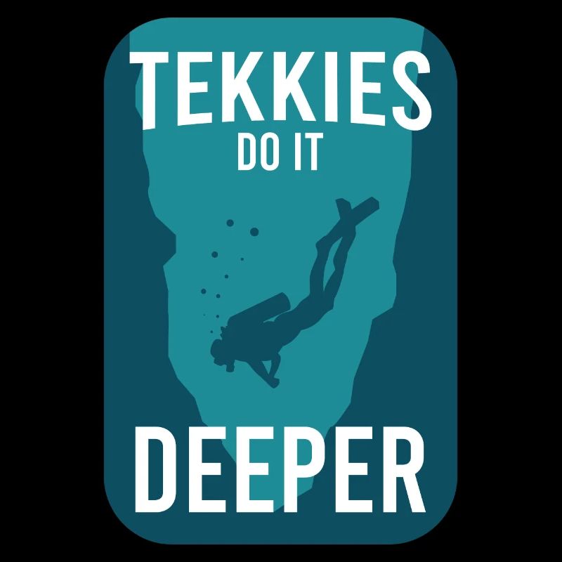 TEC DIVER DO IT DEEPER Gift for Divers