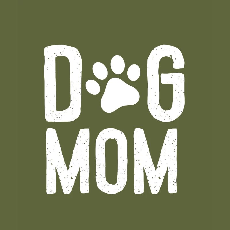 Chien maman avec patte