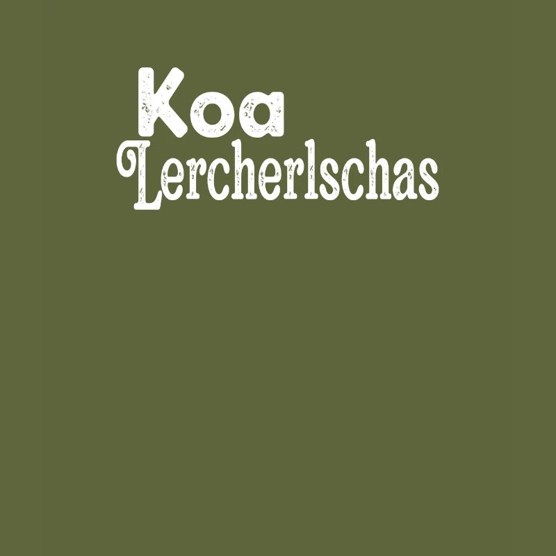 Dialecte Koa Lercherlschas Shirt