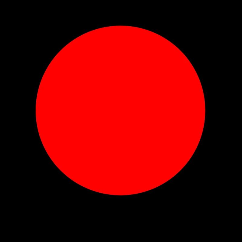 Red circle