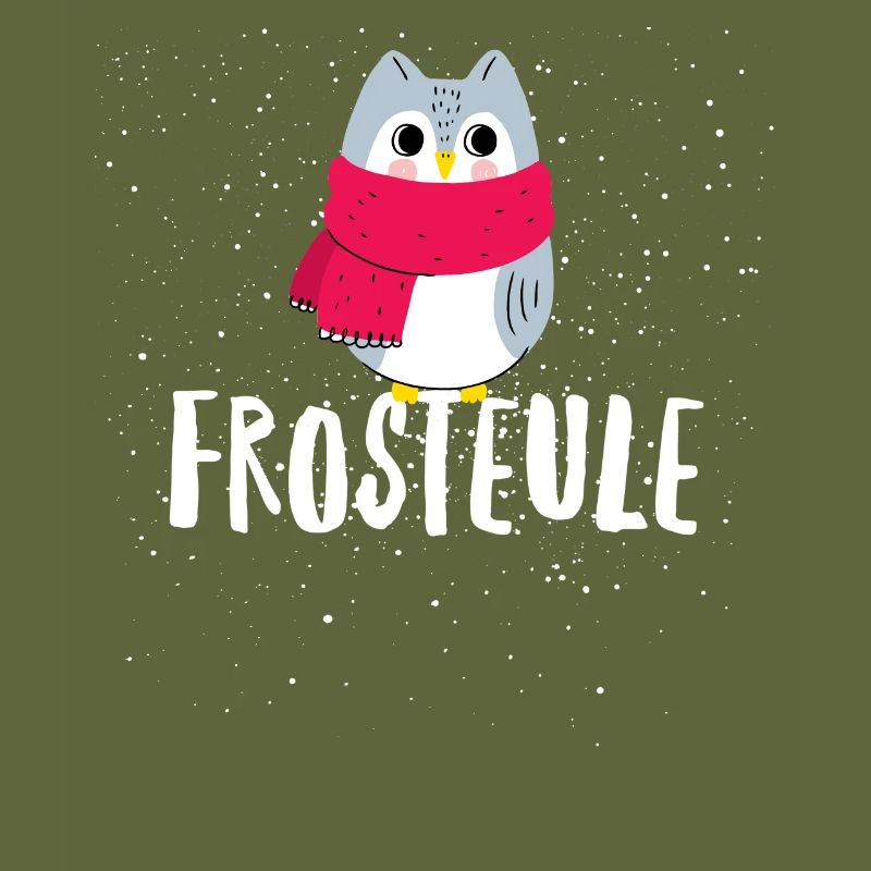 Frosteule Chouette avec écharpe