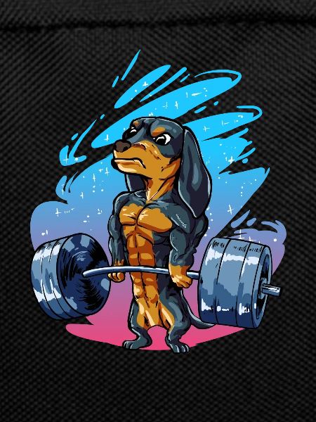 Teckel Dakel Bodybuilder