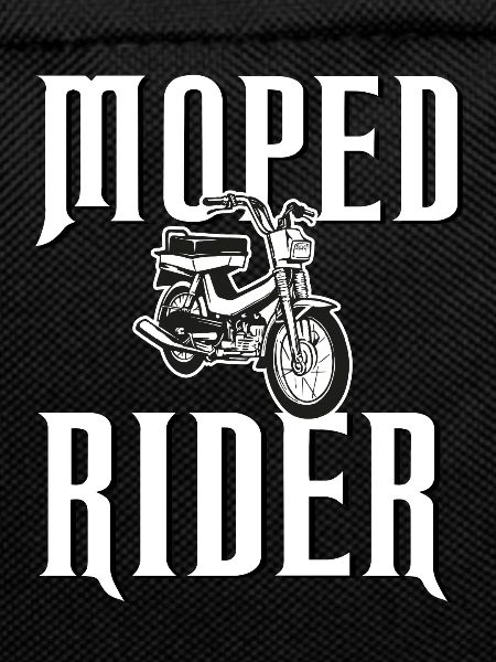 Moped Rider moped