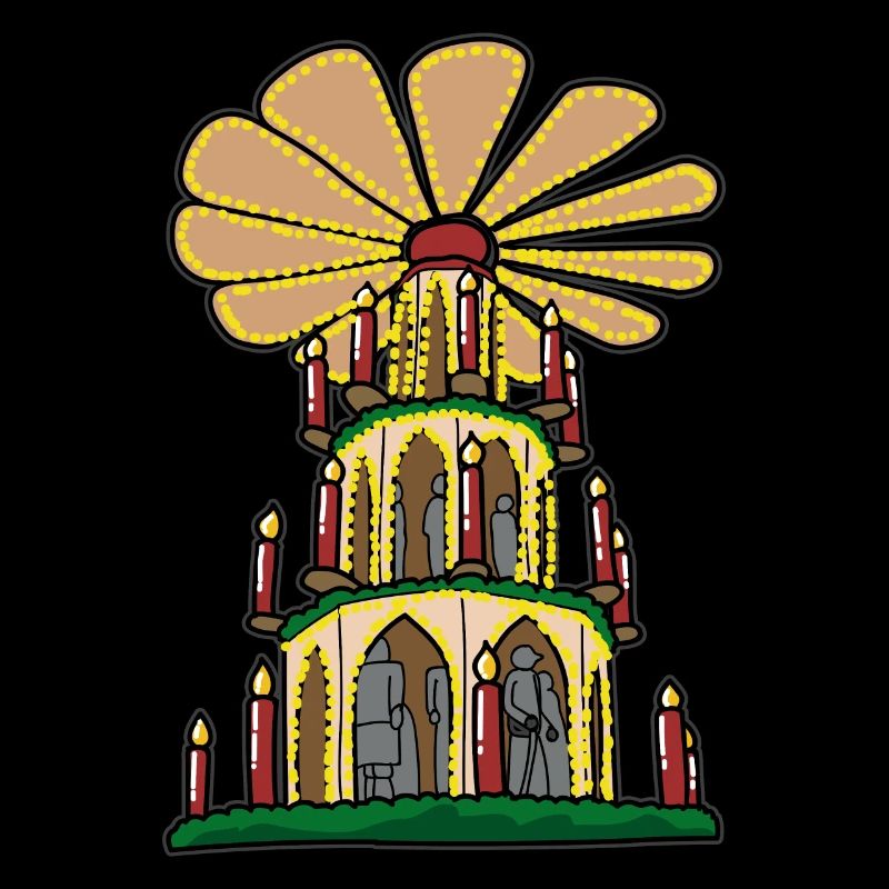 Pyramide de Noël pyramide de Erzgebirge Noël