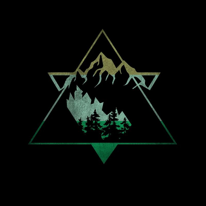 Mountain and Trees mountains and trees