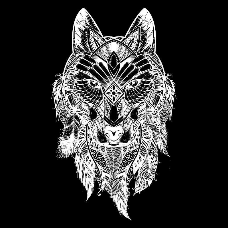 Wolf Mandala