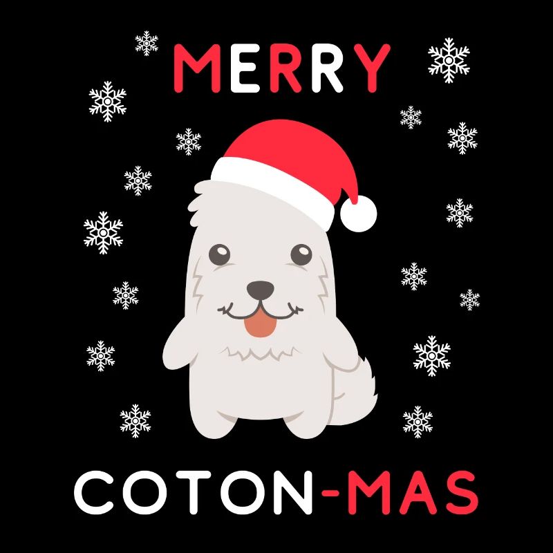 Joyeux Coton Mas - Joyeux Noël Coton de Tulear