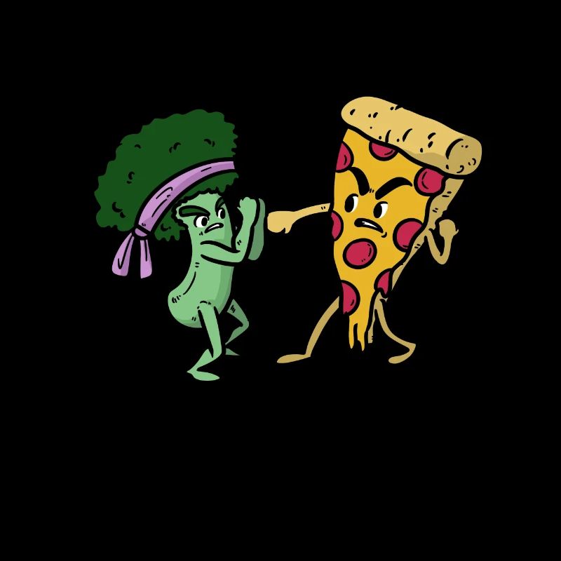 Broccoli vs. Pizza